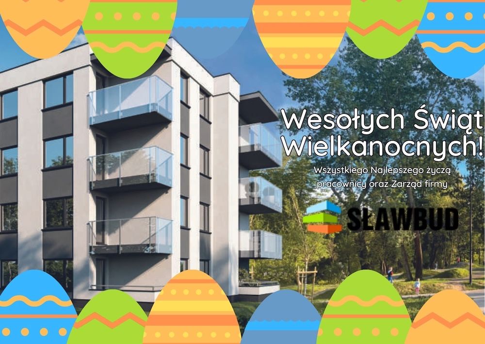 SLAWBUD Wielkanoc Kartka