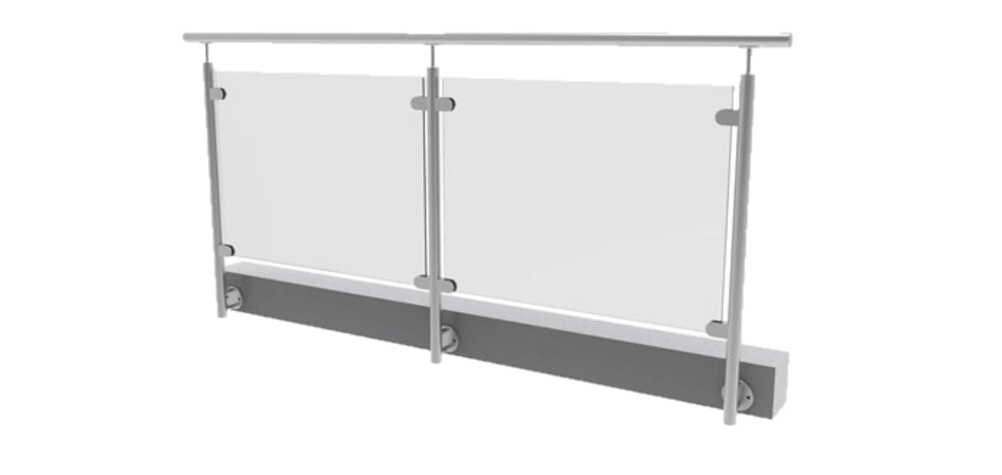 szklane balustrady tarasy